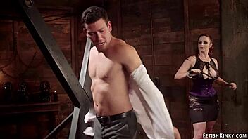 Mistress Pegs Dude for Birthday