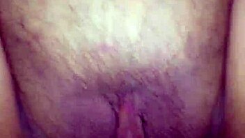My wife's intense orgasm with a stunning redhead