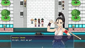 Is this hentai game episode 4 where a man lives with hot girls?