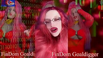 Brat goddess dominates with cash instructions