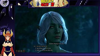 Astorian fucks a female namekian