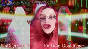 Dominatrix gives instructions for solo play and financial domination
