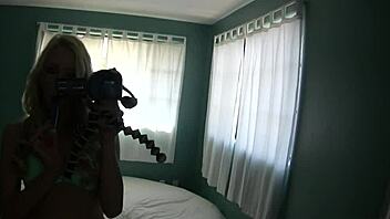 Eden Adams, what are you doing alone with that camera?