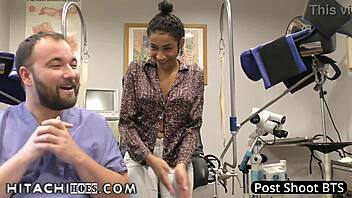 Freshman Miss Mars Gets Hitachi Magic Wand Orgasms By Doctor Tampa During Physical 4 College At Hitachihoescom