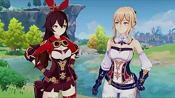 casual narrative of klee prank adventure part 3 with outdoor scenes