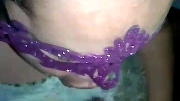 The Little Whore Emotionally Begs For Milk From Her Mature Lover's Saggy Tits