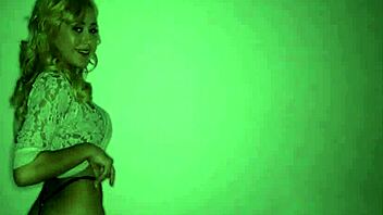 The teen nymph with perfect body gets rough fucking and cumshots on her small tits.