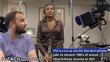 Freshman Miss Mars Gets Hitachi Magic Wand Orgasms By Doctor Tampa During Physical 4 College At Hitachihoescom