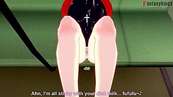 Parasoul Gives Public Blowjob on Bus in Skullgirls