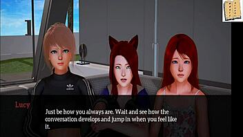 Experience the thrill of new family dynamics in this explicit video