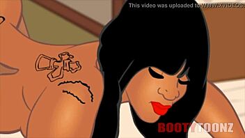 ultimate big booty jiggling in xxx scene with bubble butt getting slammed