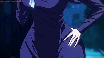 Mei Mei sucks big dick outdoors