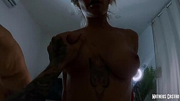 Friends kiss and play in Halloween dream