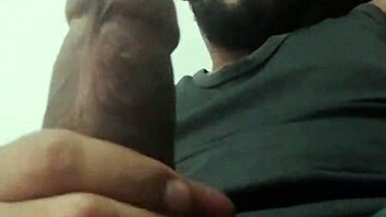 i jerk off my big latino dick again