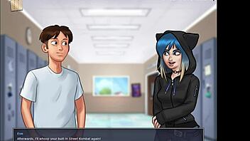 Summertime Saga 98: Blonde Amateur in Erotic Game?