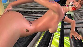 Tamil audio story of indian girl in 3d cartoon