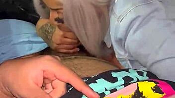 i was listening to music while getting some sloppy head