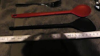 i do sounding with big kitchen tools