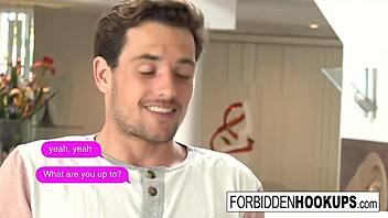 food delivery leads to step-siblings hanging out