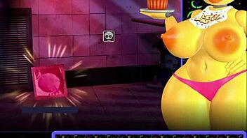 Thick Chica Gets Horny In Kinky RPG Night With Big Tits And Ass.