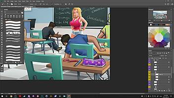 darkcookie's summertime saga streams on picarto in 720p