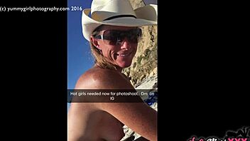 Irresistible Sofie Marie Teases On The Beach