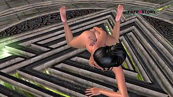 Tamil audio story of indian girl in 3d cartoon