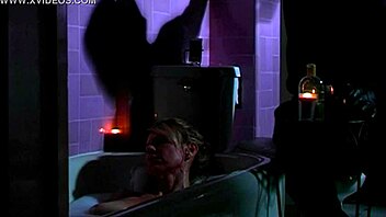 Sexy Nude Blonde Girl In Bath Undresses And Screams Silently