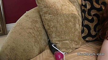 Lesbian threesome goes wild with anal toys and rimjobs