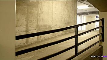 dante catches hunk jerking in car, craving raw sex