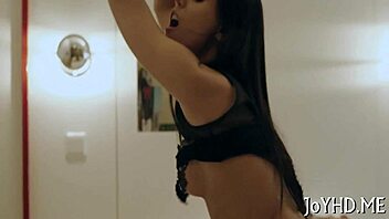 Petite teen gives a hardcore blowjob and gets fucked hard
