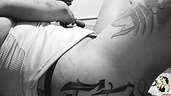 paty angels friend playing next to me making fun in trailer