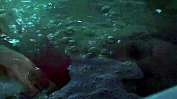 Sexy Nude Blonde Girl In Bath Undresses And Screams Silently