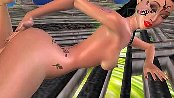 Tamil audio story of indian girl in 3d cartoon