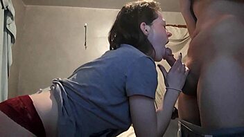 tiny 18+ girl gets hard fucking and head