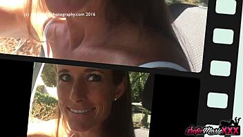 Irresistible Sofie Marie Teases On The Beach