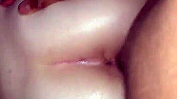 amateur latina teen 18+ bends over for fucking