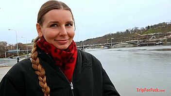 Cum Inside European Braided Girl