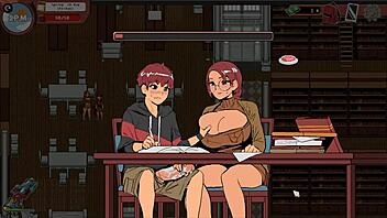 Nerdy girl, give me a handjob in the library?