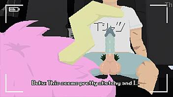 Mina autós szex showja! Keményen lovagol a szörnyfazson!