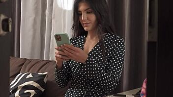 Young Courtesans Engage in Close Up Riding, Shaved Pussy Action, Cumshot, Kissing, and Blowjob Scenes