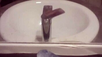 the young guy masturbates in his room