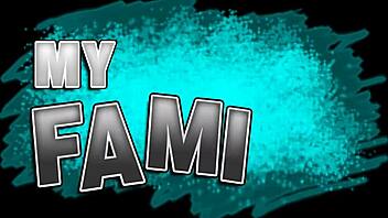 Hot blonde stepsister fucks rough in pool