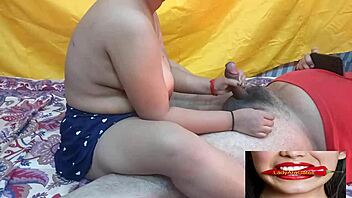 Indian Girlfriend Gives Wild Footjob Outdoors to Lucky Friend