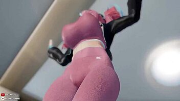 Bremerton Performs Bikini Dance in Azur Lane MMD by Rika Mizuno