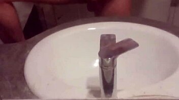 the young guy masturbates in his room