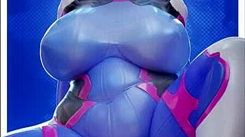 Mei Compilation! Overwatch Hentai with Big Tits and Ass!