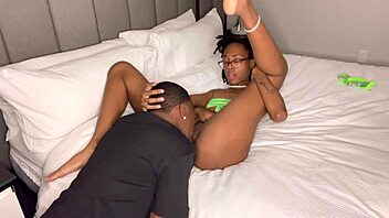 that slim petite girl cheats with richdapiper's monster cock, getting licked and creampied