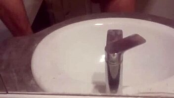 the young guy masturbates in his room