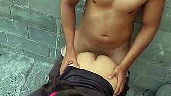 Moreno Arrives To Fuck Brunette While She Washes Clothes